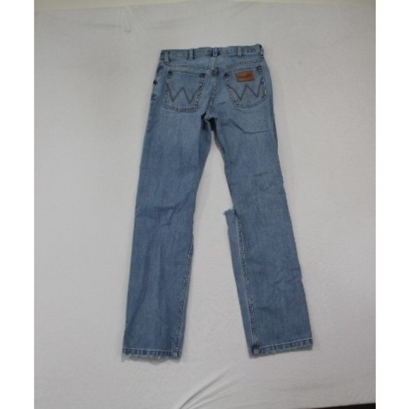 Wrangler Women Blue Jeans Boyfriedn Fit Casual Size 24X26 - Picture 4 of 9